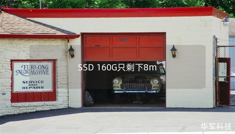 SSD 160G只剩下8m