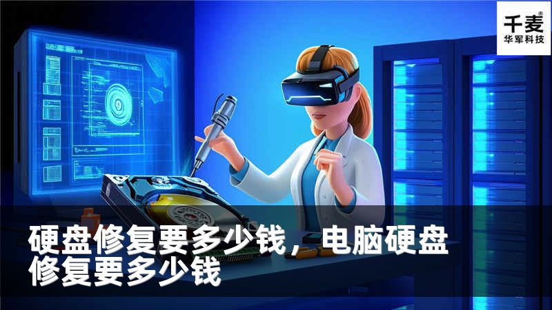硬盘修复要多少钱，电脑硬盘修复要多少钱