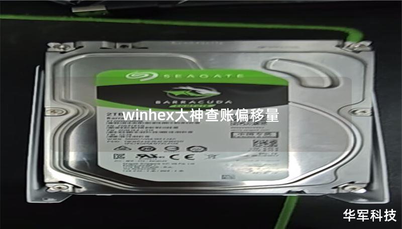 winhex大神查账偏移量