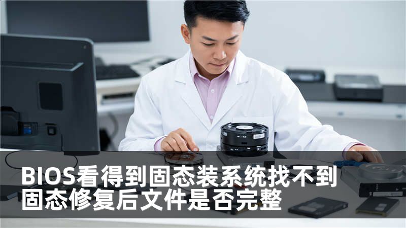 BIOS看得到固态装系统找不到固态修复后文件是否完整