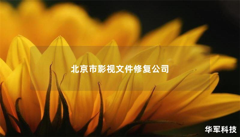 北京市影视文件修复公司