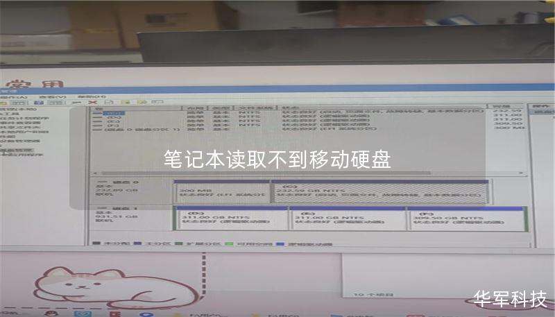 笔记本读取不到移动硬盘