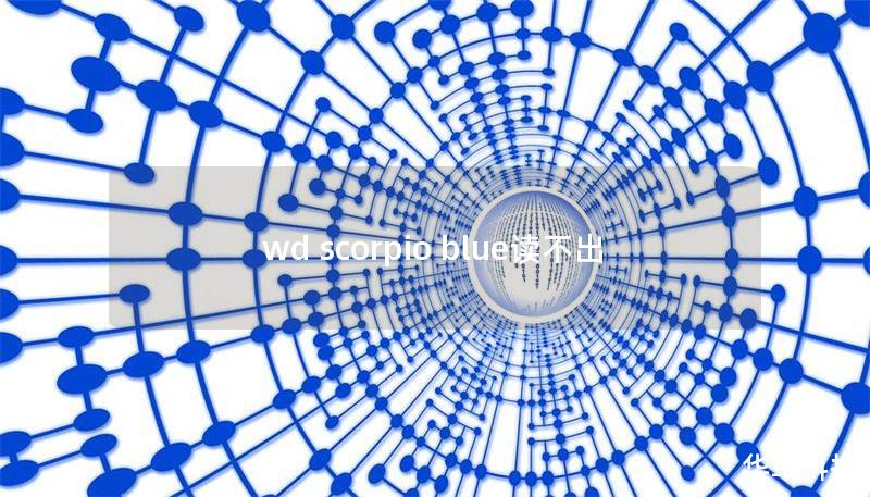 wd scorpio blue读不出