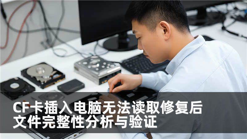 CF卡插入电脑无法读取修复后文件完整性分析与验证