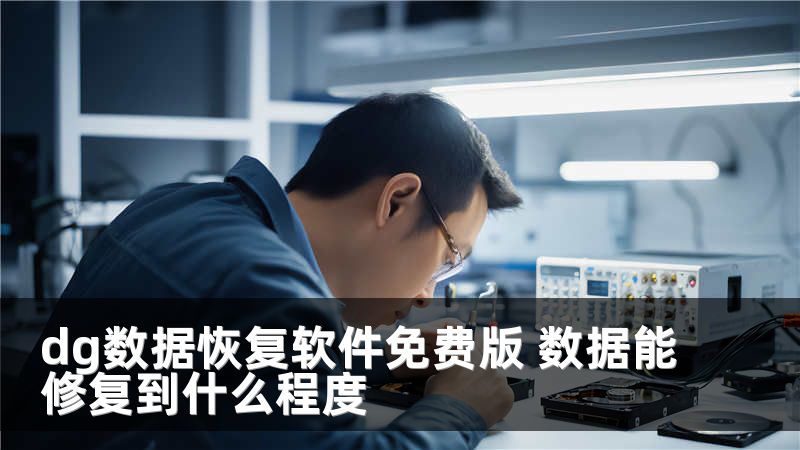 dg数据恢复软件免费版 数据能修复到什么程度