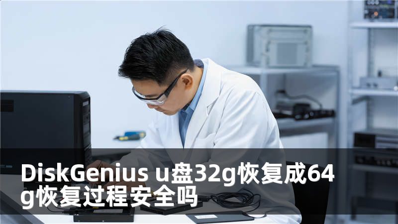 DiskGenius u盘32g恢复成64g恢复过程安全吗