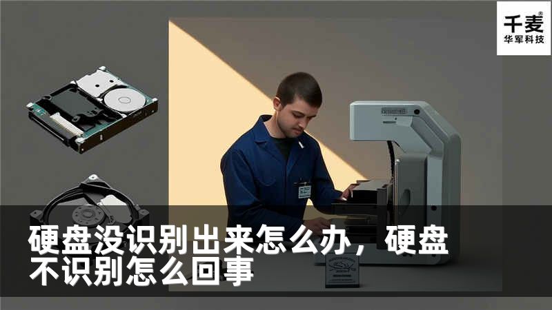 硬盘没识别出来怎么办，硬盘不识别怎么回事
