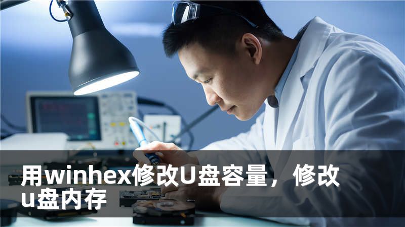 用winhex修改U盘容量，修改u盘内存