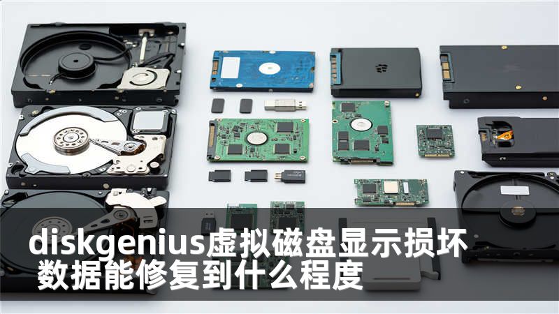 diskgenius虚拟磁盘显示损坏 数据能修复到什么程度