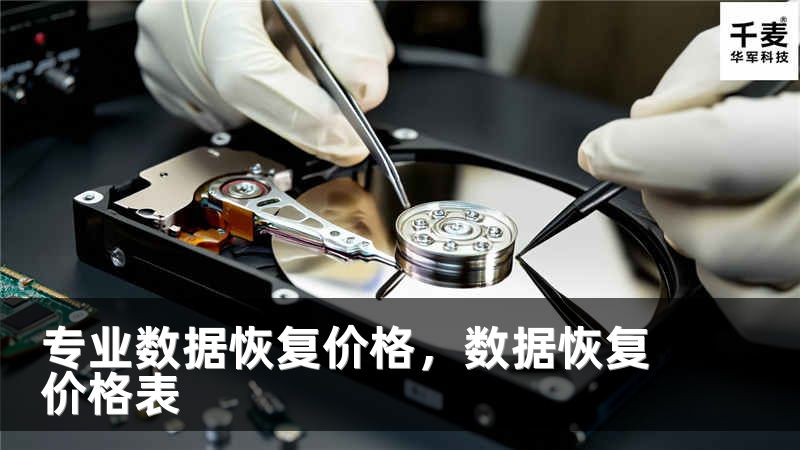专业数据恢复价格，数据恢复价格表