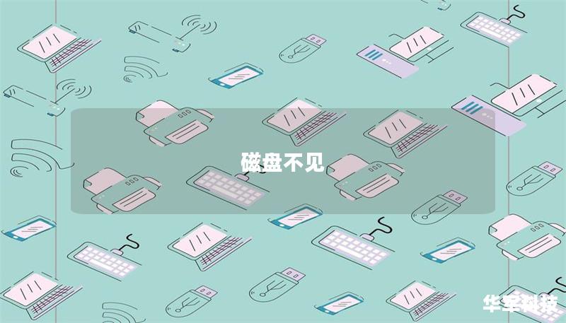 磁盘不见