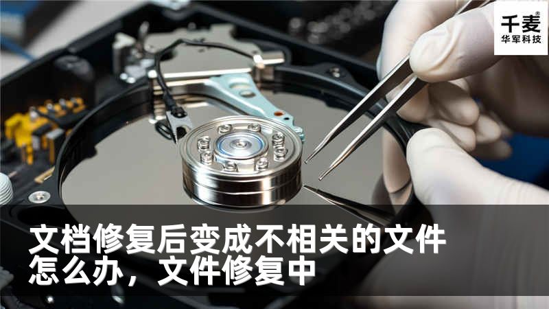 文档修复后变成不相关的文件怎么办，文件修复中