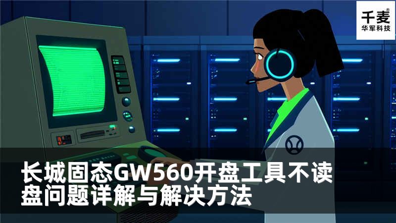 长城固态GW560开盘工具不读盘问题详解与解决方法