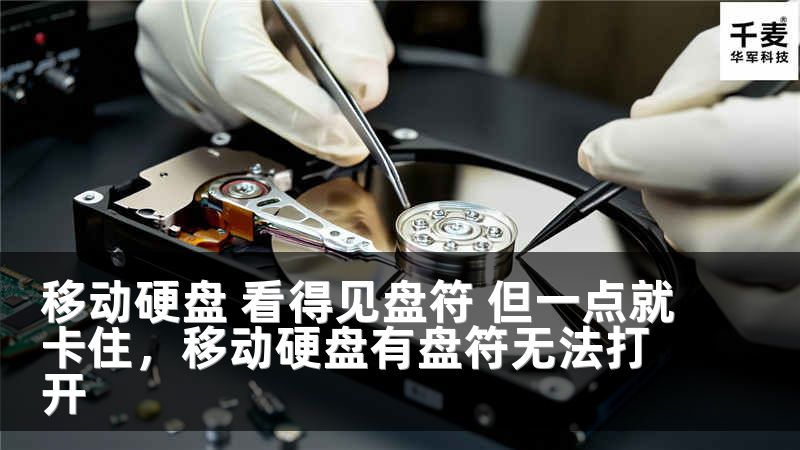 移动硬盘 看得见盘符 但一点就卡住，移动硬盘有盘符无法打开