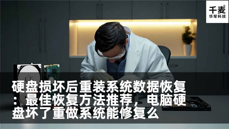 硬盘损坏后重装系统数据恢复：最佳恢复方法推荐，电脑硬盘坏了重做系统能修复么