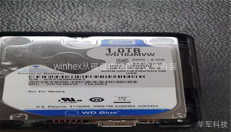 winhex从磁盘中找图片文件内容