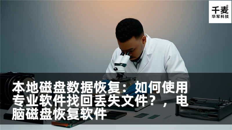 本地磁盘数据恢复：如何使用专业软件找回丢失文件？，电脑磁盘恢复软件