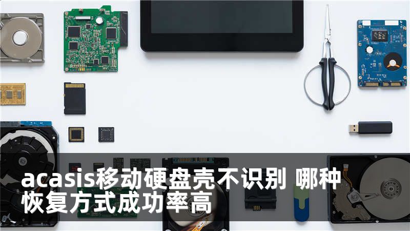 acasis移动硬盘壳不识别 哪种恢复方式成功率高