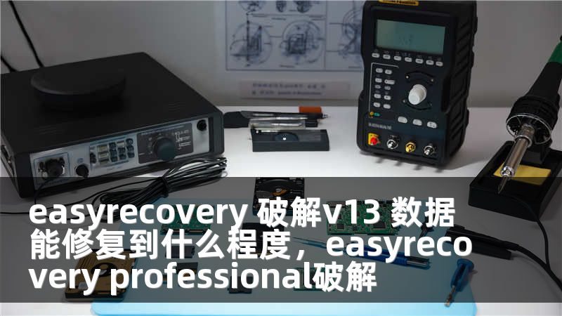 easyrecovery 破解v13 数据能修复到什么程度，easyrecovery professional破解