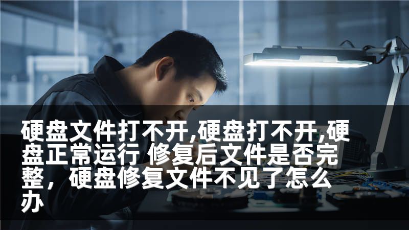 硬盘文件打不开,硬盘打不开,硬盘正常运行 修复后文件是否完整，硬盘修复文件不见了怎么办