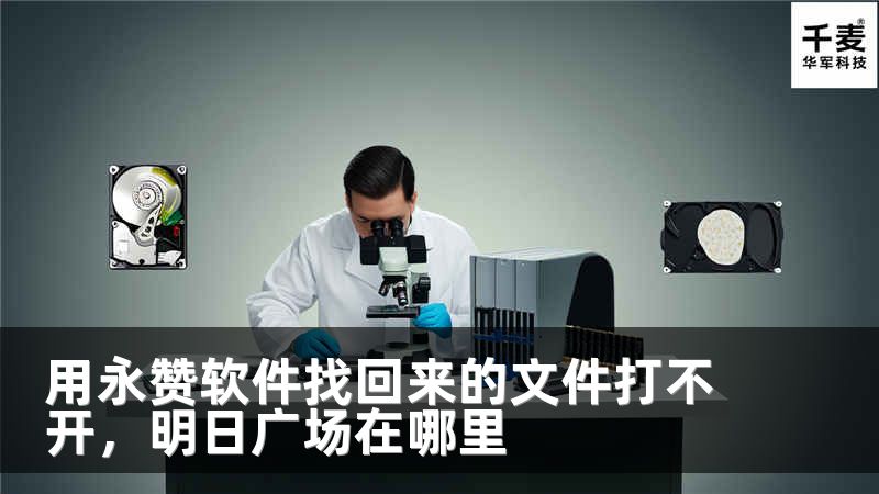 用永赞软件找回来的文件打不开，明日广场在哪里