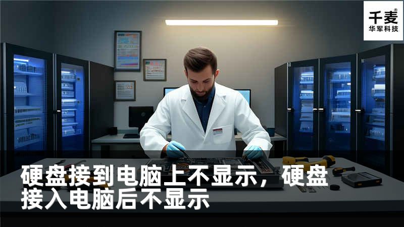 硬盘接到电脑上不显示，硬盘接入电脑后不显示
