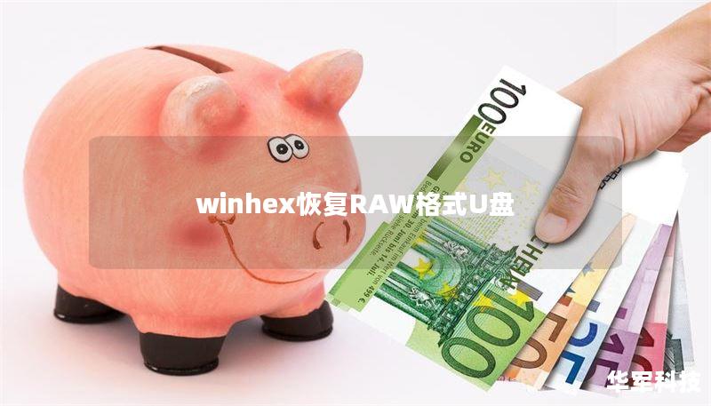 winhex恢复RAW格式U盘
