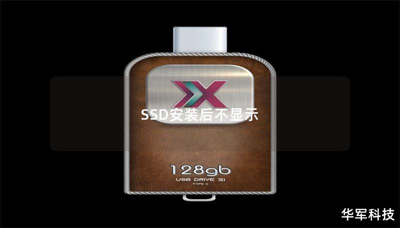 SSD安装后不显示
