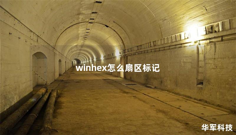 winhex怎么扇区标记