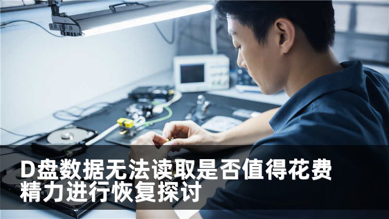 D盘数据无法读取是否值得花费精力进行恢复探讨