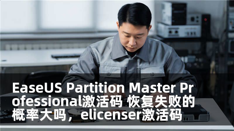 EaseUS Partition Master Professional激活码 恢复失败的概率大吗，elicenser激活码