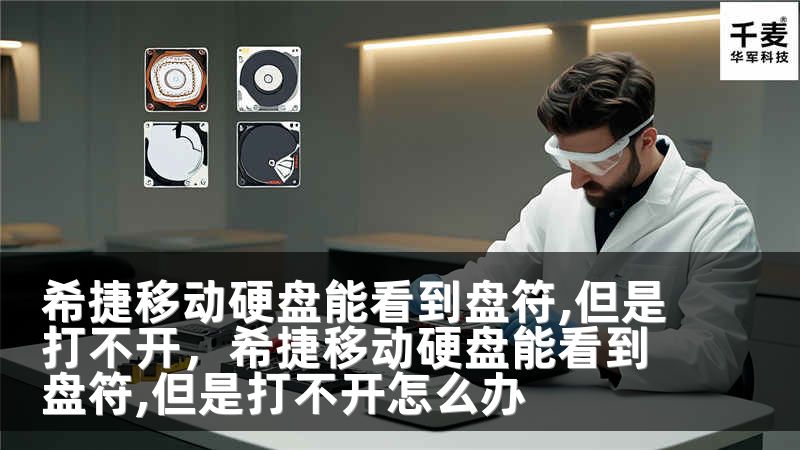 希捷移动硬盘能看到盘符,但是打不开，希捷移动硬盘能看到盘符,但是打不开怎么办