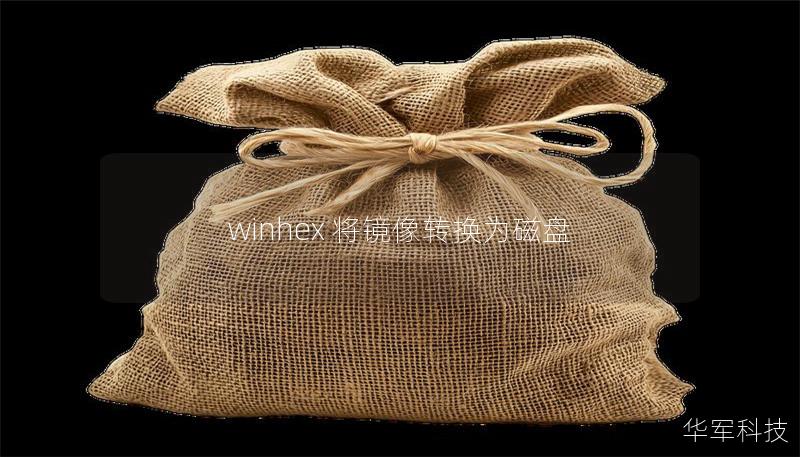 winhex 将镜像转换为磁盘