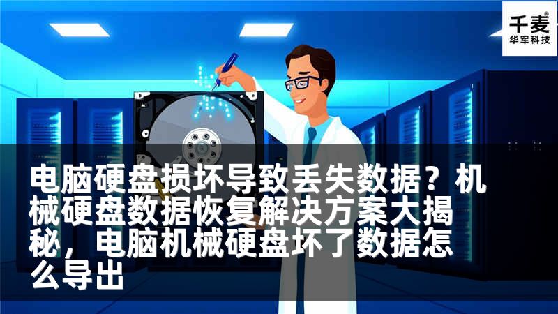 电脑硬盘损坏导致丢失数据？机械硬盘数据恢复解决方案大揭秘，电脑机械硬盘坏了数据怎么导出