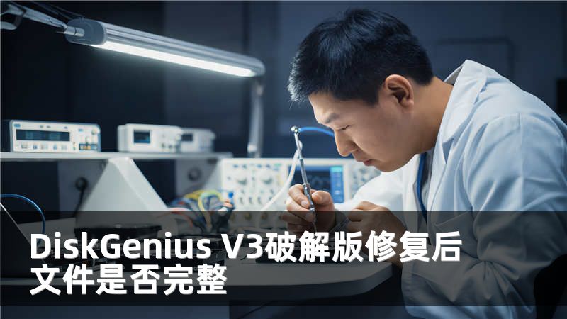 DiskGenius V3破解版修复后文件是否完整