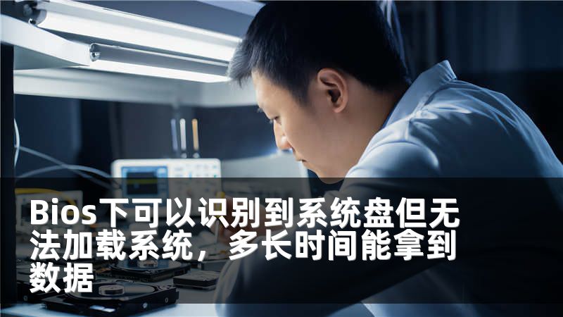 Bios下可以识别到系统盘但无法加载系统，多长时间能拿到数据