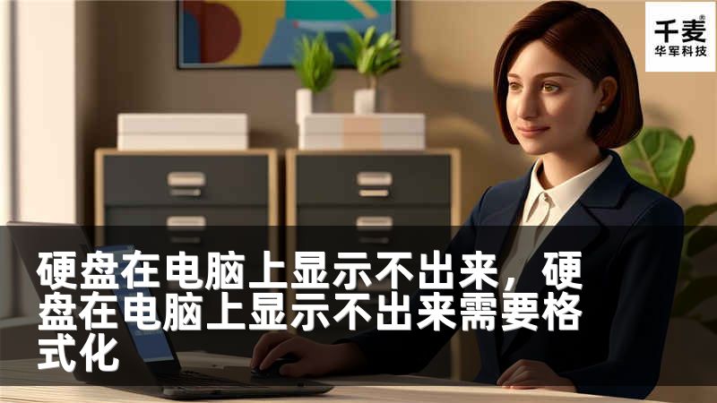 硬盘在电脑上显示不出来，硬盘在电脑上显示不出来需要格式化