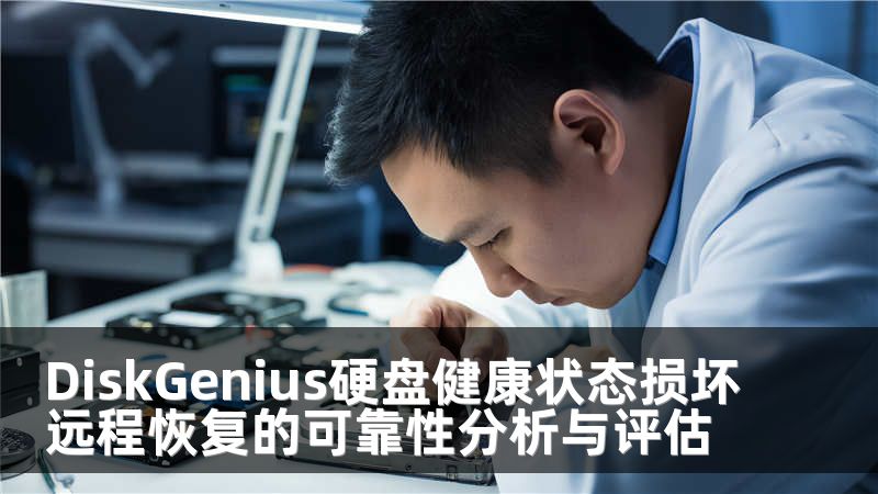 DiskGenius硬盘健康状态损坏远程恢复的可靠性分析与评估