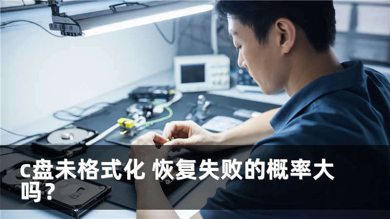 c盘未格式化 恢复失败的概率大吗？