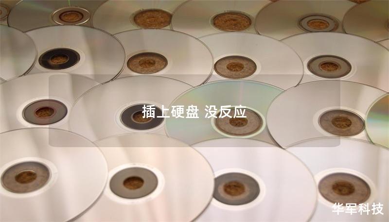 插上硬盘 没反应