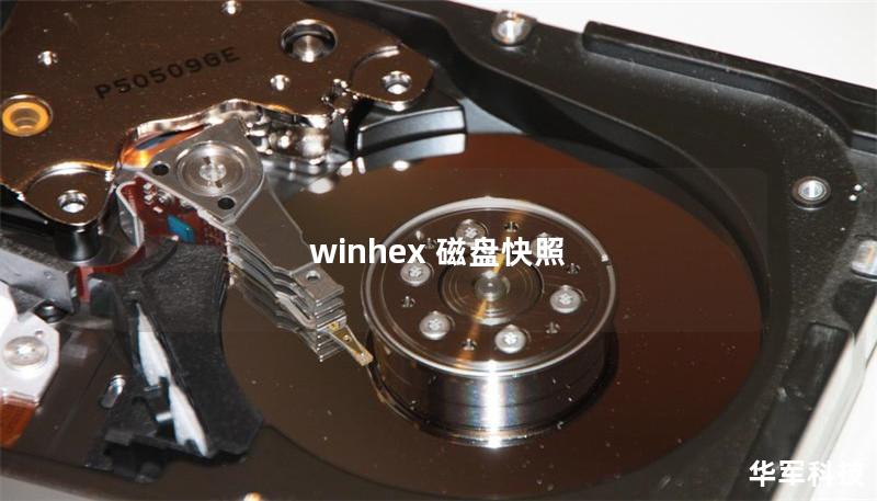 winhex 磁盘快照