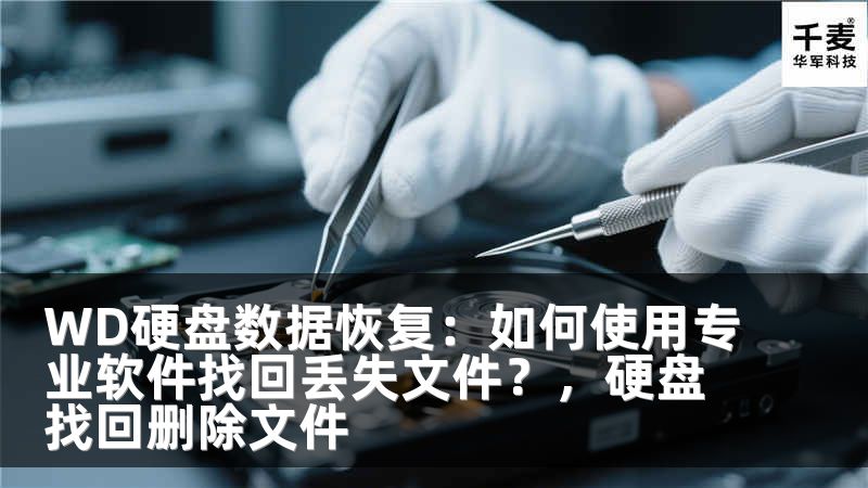 WD硬盘数据恢复：如何使用专业软件找回丢失文件？，硬盘找回删除文件