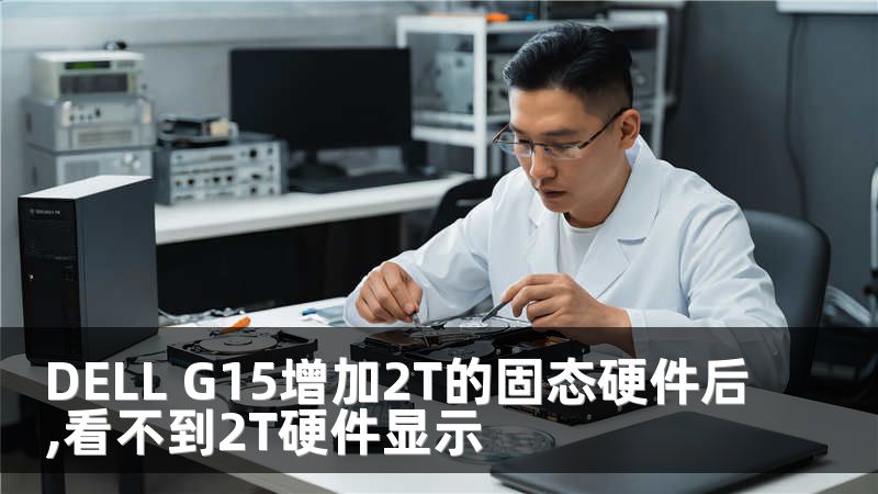 DELL G15增加2T的固态硬件后,看不到2T硬件显示