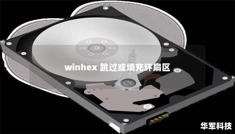 winhex 跳过或填充坏扇区