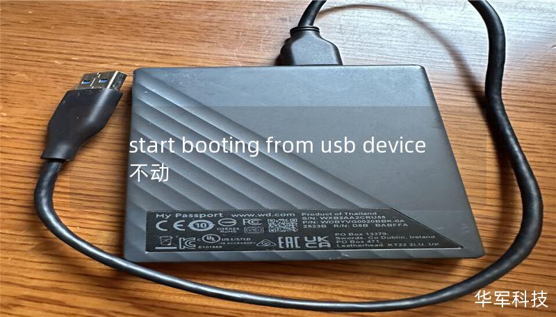 start booting from usb device 不动