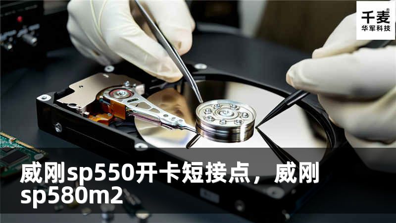 威刚sp550开卡短接点，威刚sp580m2