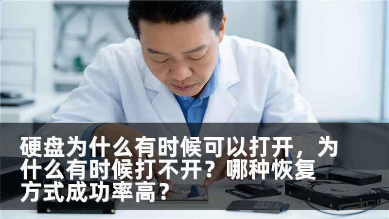 硬盘为什么有时候可以打开，为什么有时候打不开？哪种恢复方式成功率高？