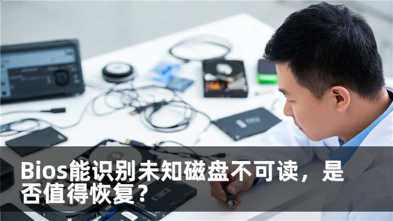 Bios能识别未知磁盘不可读，是否值得恢复？