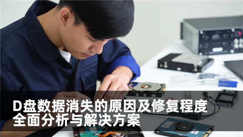 D盘数据消失的原因及修复程度全面分析与解决方案