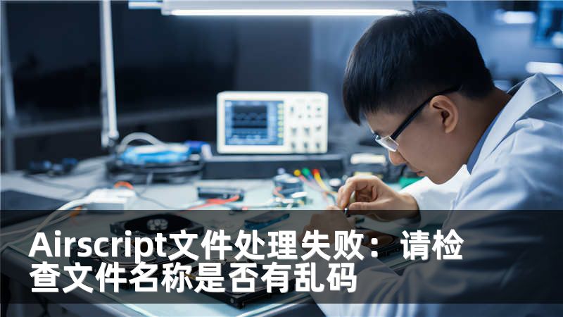 Airscript文件处理失败：请检查文件名称是否有乱码